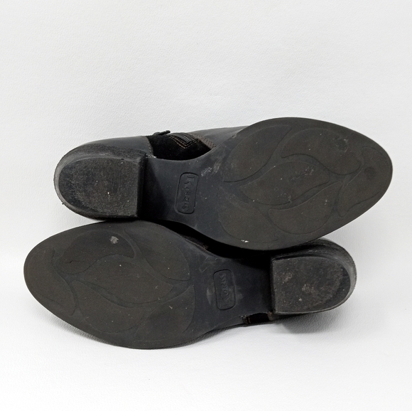 KORK-EASE KORKS Women Black Leather Chelsea Boot Size 7M - Picture 12 of 13